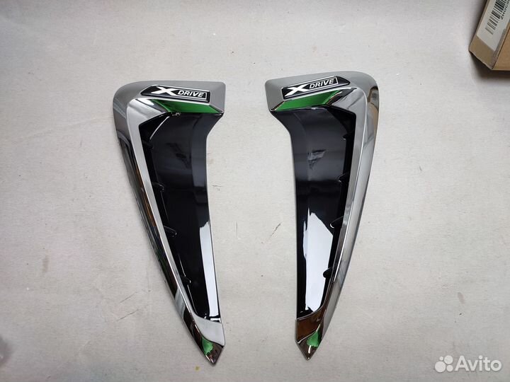 Новые жабры накладки в крылья BMW X5 F15 M