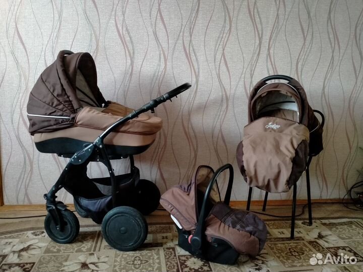 Коляска 3в1 indigo