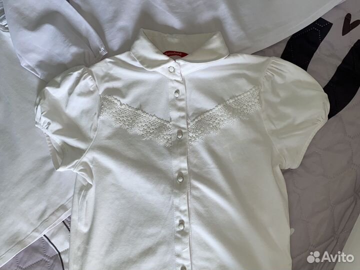 Набор Блузки рубашка в школу 134