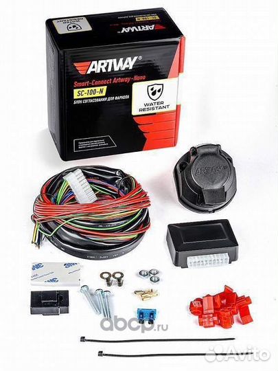 Блок согласования прицепа/ фаркопа/тсу 7 контактов