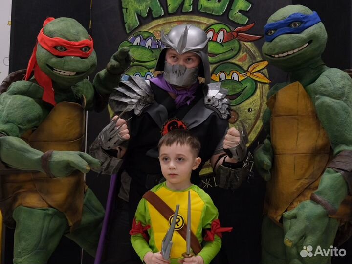 Костюм черепашки-нидзя реалистичный