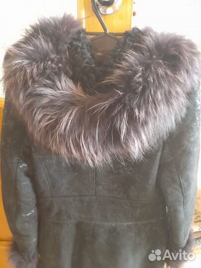 Дубленка натуральная женская 42