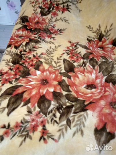 Плед велюровый