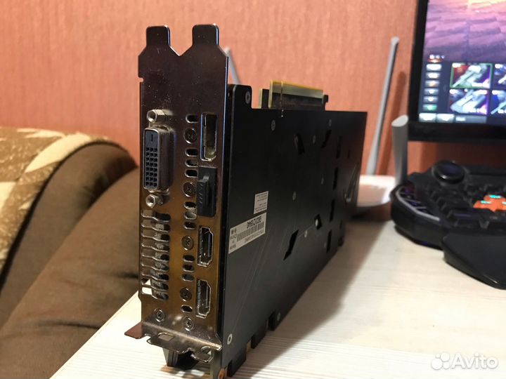 Видеокарта nVidia GeForce GTX 1070 asus ROG