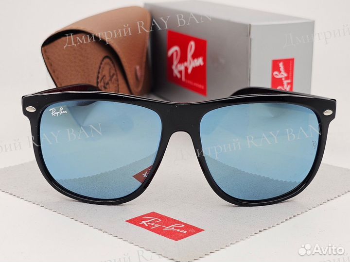 Очки Ray Ban 4147 Boyfriend Blue Mirror Стекло