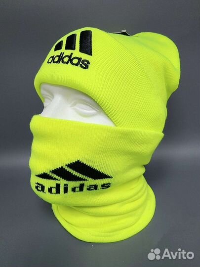 Шапка со снудом Adidas от 7 лет до 18