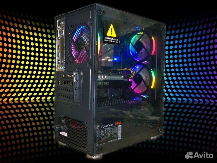 Игр пк Core i3-8100/ 16gb ddr4/1660 super 6gb/ SSD
