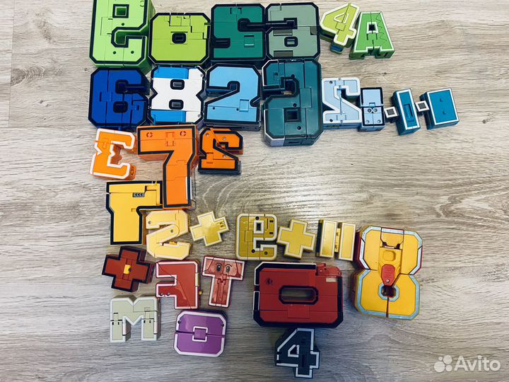 Цифры трансформеры