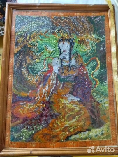 Картины вышитые бисером