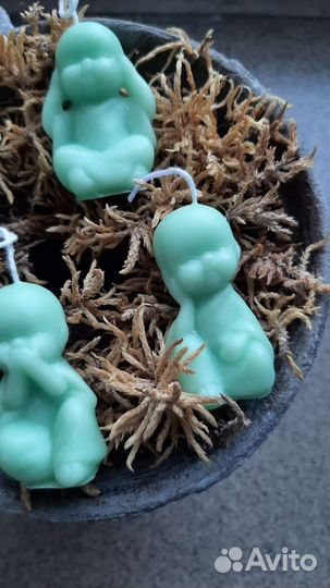 Ароматическая свеча ручной работы