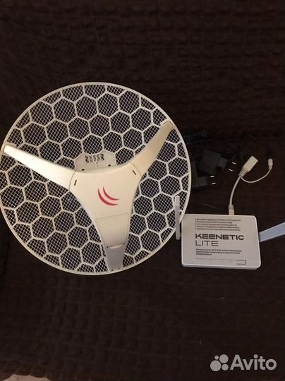 Wifi роутер и антена (тарелка) Нестер телеком