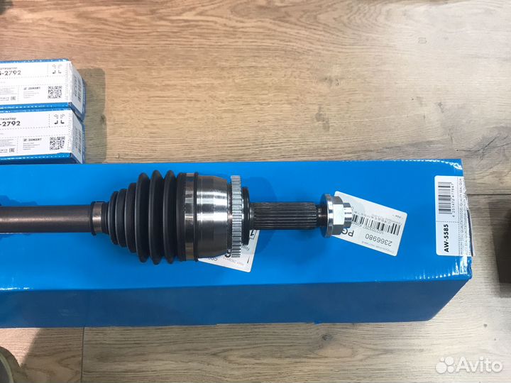 Привод в сборе правый (длинный) rio solaris