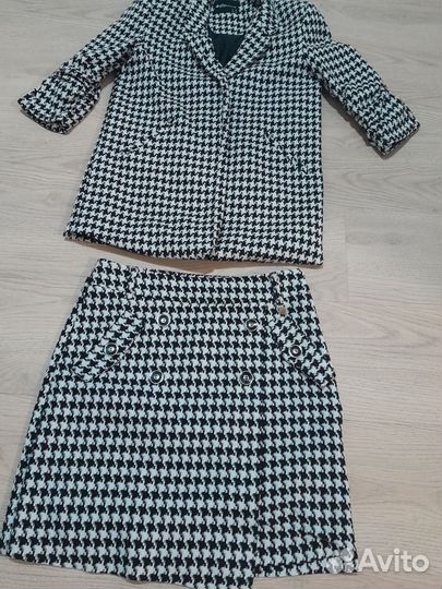 Твидовый костюм 42-44