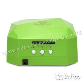 Лампа для сушки ногтей Уф + Led