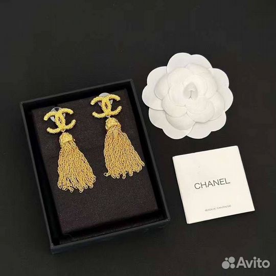 Серьги Chanel