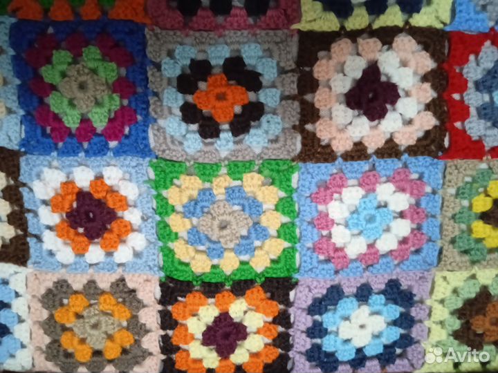 Плед, вязанный, ручная работа, из Германии