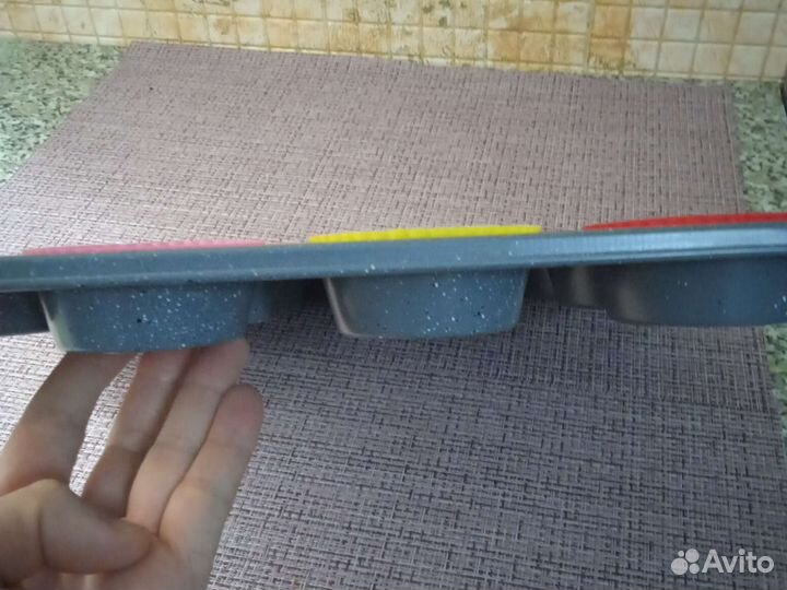 Форма для выпечки кексов, капкейков, маффинов