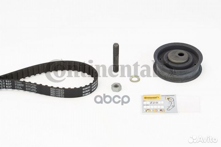 CT637K1 рем.к-кт грм Audi 100/80, VW Golf/Pass