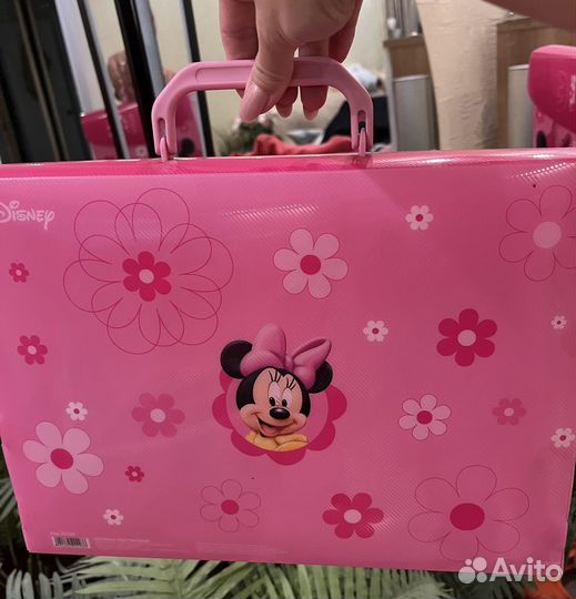 Портфель пластиковый Disney, для девочки