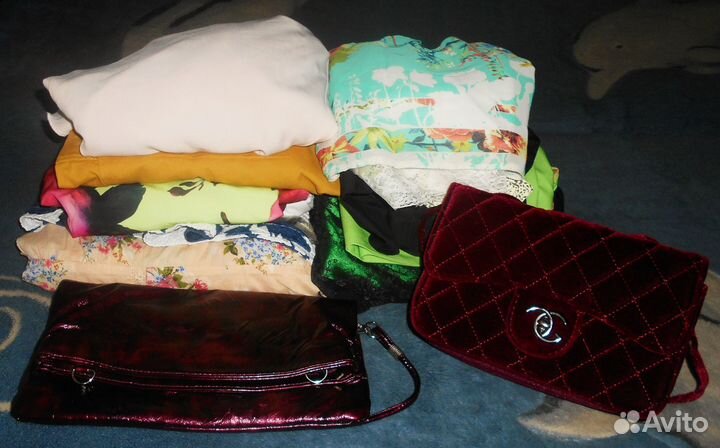 Одежда пакетом на девушку 44 размер 10 шт