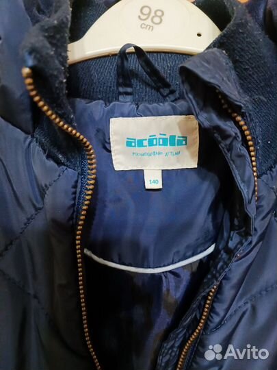Пальто для девочки 140