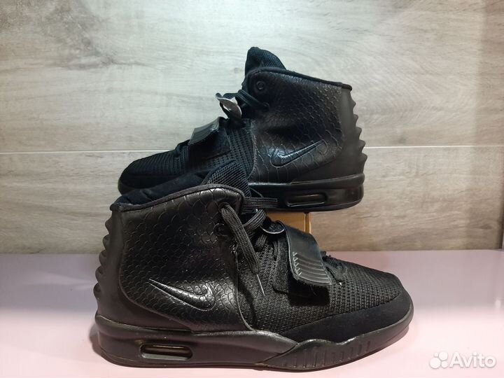 Кроссовки nike air yeezy 2 by Kanye West all black