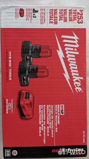 Аккумуляторы Milwaukee M12 M18
