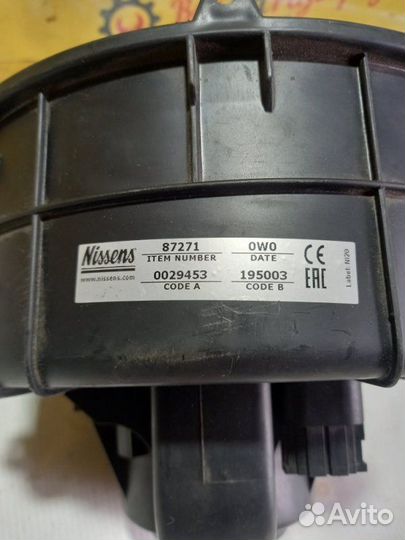 Моторчик печки Volkswagen Transporter Т5 1 2007