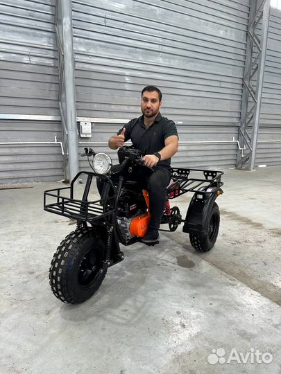 Внедорожный мотоцикл трицикл Draxter