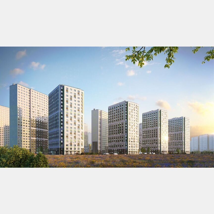 1-к. квартира, 31 м², 20/25 эт.