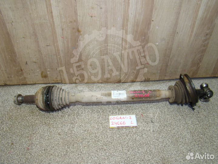 Полуось передняя левая Renault Logan 2