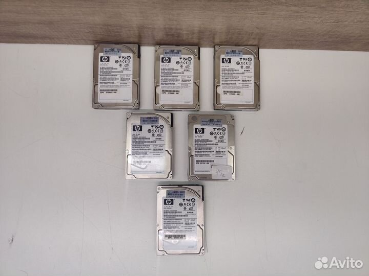 Серверный жесткий диск SAS HP 72GB 2.5'' DP 3GB/S