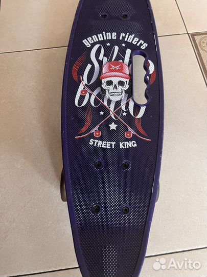 Пенни борд светящийся