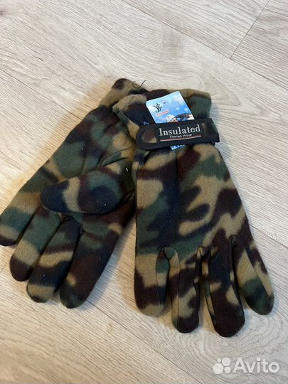 Перчатки флисовые