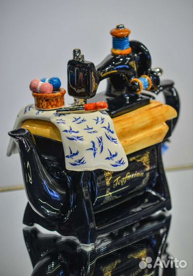 Чайник коллекционный швейная машина