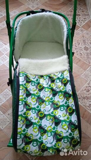 Детские санки с колесами