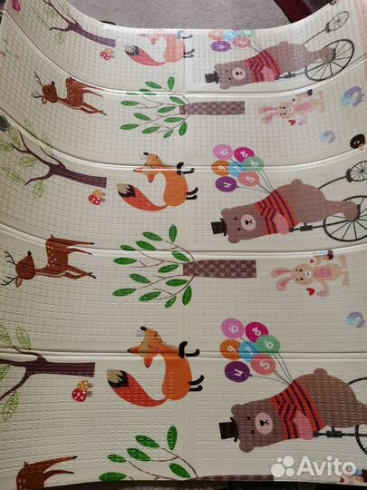 Складной детский коврик