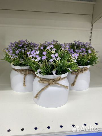 Искусственные растения лаванда декор