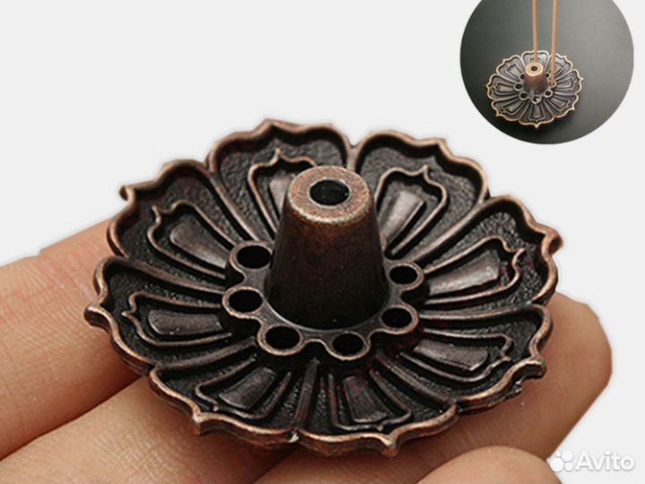 Подставка для благовоний лотос (9 отверстий)