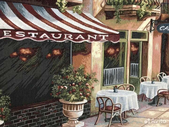 Гобеленовое панно на стену Озеро Комо 70х130