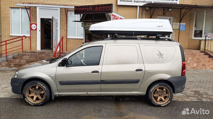 Автобокс на крышу Turino 650л, 225х88х45 см, Белый