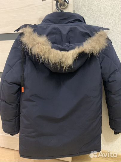 Теплая зимняя куртка для мальчика 164