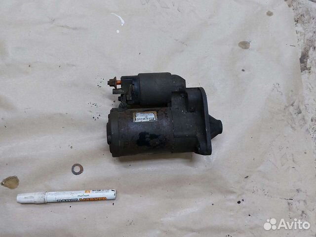 Стартер renault logan symbol