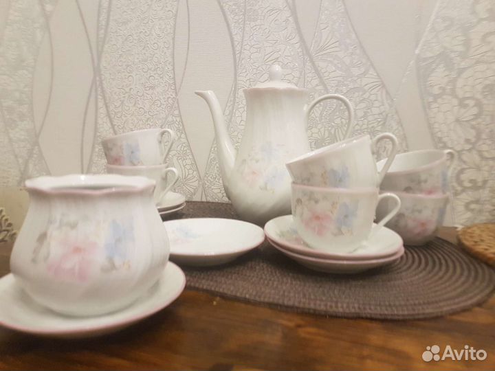 Кофейный сервиз, новый 2 штуки