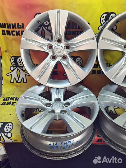 Литые диски R17 5*114.3 dia67.1 et35