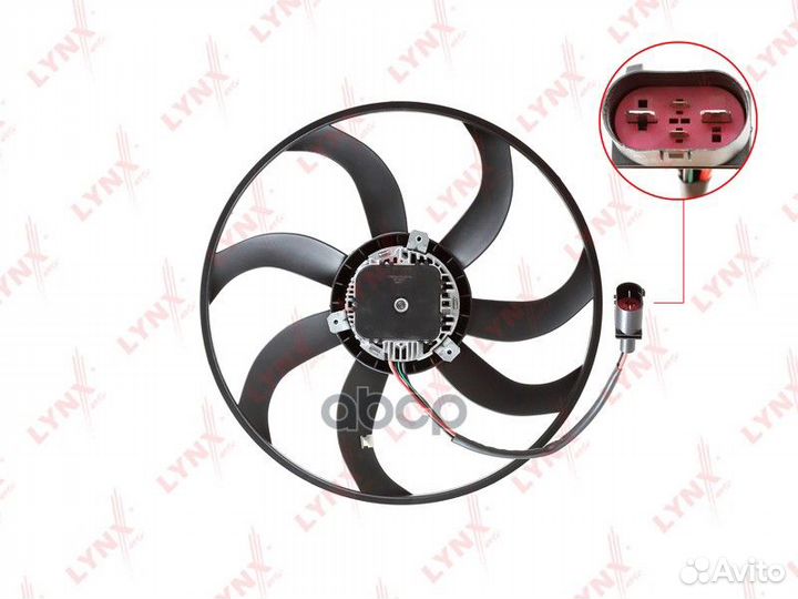 Вентилятор радиатора audi A3 1.6-1.9D 03-12, skoda