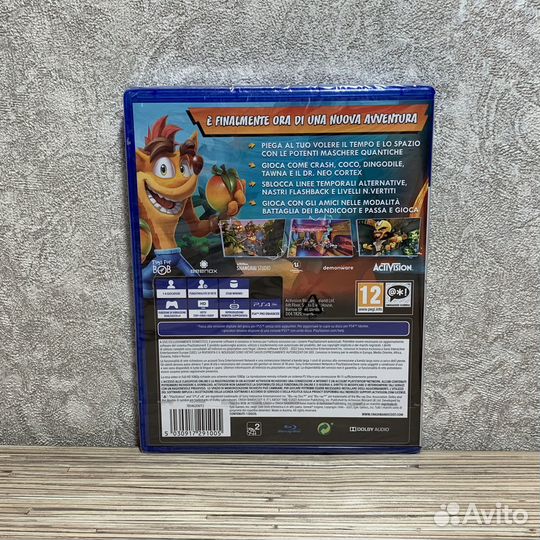 Новый/Crash Bandicoot 4 It's About Time на PS4/PS5