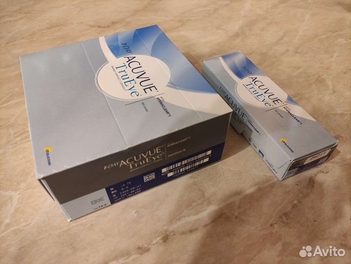 1-DAY acuvue TruEye D - 3,75 BC 9