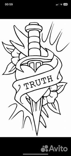 Модель на тату