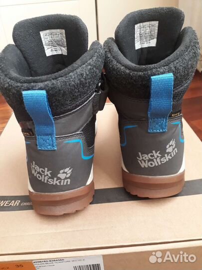 Ботинки зимние Jack Wolfskin 35р